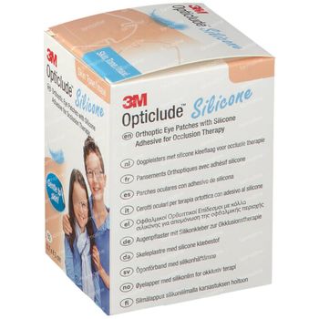 Opticlude Silicone Oogpleister Maxi 5,7cm x 8cm 2739ST50 50 st