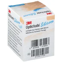 Opticlude Silicone Pansement Orthoptique Midi Boys 5,3cm x 7cm