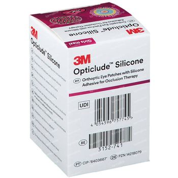 Opticlude Silicone Pansement Orthoptique Maxi Girls 5,7cm x 8cm 2739PB50 50 st