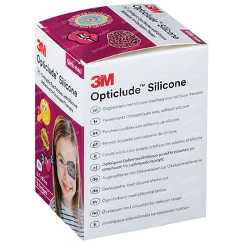 Opticlude Silicone Oogpleister Maxi Girls 5,7cm x 8cm 2739PB50 50 st