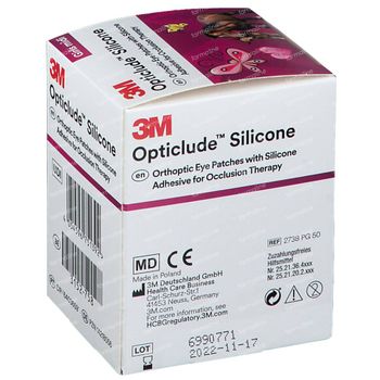 Opticlude Sil Augenpflaster Girl Midi 2738pg 50 st