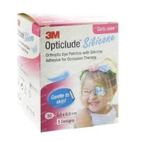 Image of Opticlude Silicone Oogpleister Mini Girls 5cm x 6cm 2737PB50 50 st 