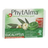 Phytalma Eucalyptus Zonder Suiker 50 g kauwgom