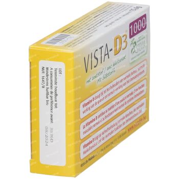 Vista-D3 1000 120 smelttabletten