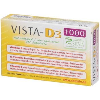 VISTA-D3™ 1000 120 comprimés sublinguaux