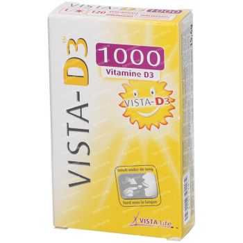 VISTA-D3™ 1000 120 smelttabletten