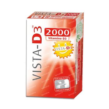 Vista-D3 2000 60 smelttabletten