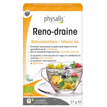 Physalis® Reno-Draine Infusion Bio 20 pièces
