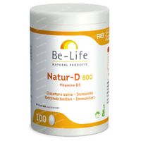 Be-Life Natur-D 800 100 kapseln