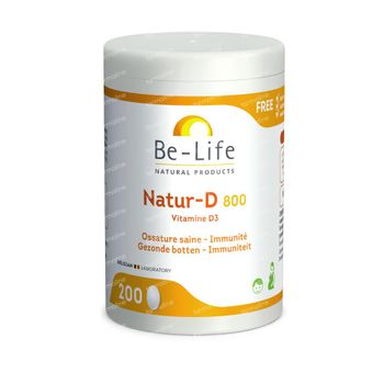 Be-Life Natur D 800 200 capsules