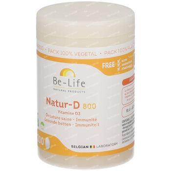 Be-Life Natur D 800 200 capsules