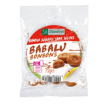 Damhert Babalu Bonbons au Beurre Sans Sucre 75 g