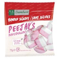 Damhert Peejay’s Marshmellows Zonder Suiker 75 g