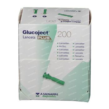 Glucoject Plus 33g 44123 200 st