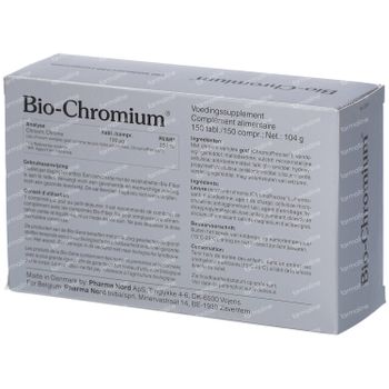 Pharma Nord Bio-Chromium 150 comprimés