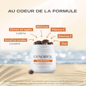Oenobiol Solaire Intensif Antirides 30 capsules