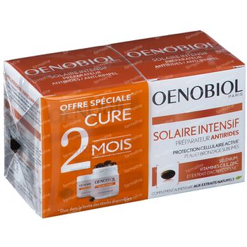 Oenobiol Solaire Intensif Antirides DUO 2x30 capsules