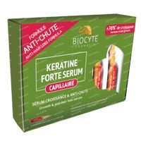 Biocyte Keratine Forte Serum Haaruitval 45 ml ampoules