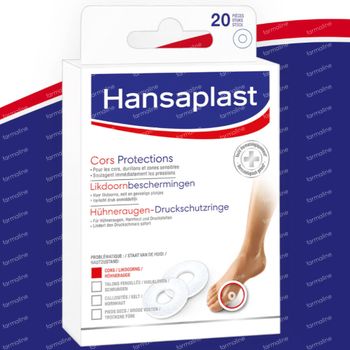 Hansaplast Cor Anti-Pression Anneau  92330 20 st