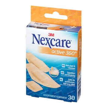 Nexcare Active Strips 360° Assortiment 30 st