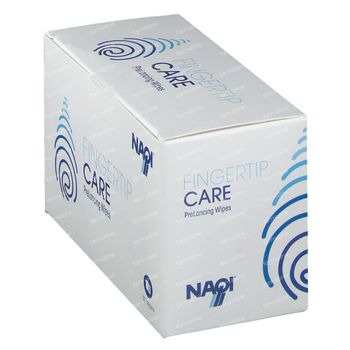 NAQI Fingertip Care Prelancing Wipe 50 lingettes