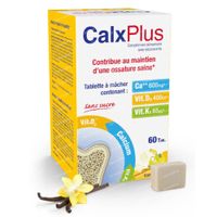 CalxPlus Vanille ohne Zucker 60  tabletten