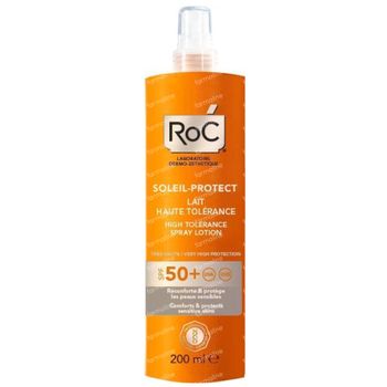 RoC Soleil Protect Lait Haute Tolérance SPF50+ 200 ml