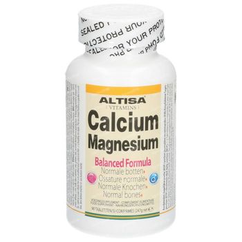 Altisa Calcium Magnesium Balanced Formula 90 comprimés