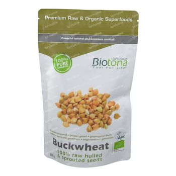 Biotona Buckwheat Raw Hulled & Sprouted Seeds 300 g