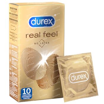Durex Real Feeling Condooms Zonder Latex 10 st