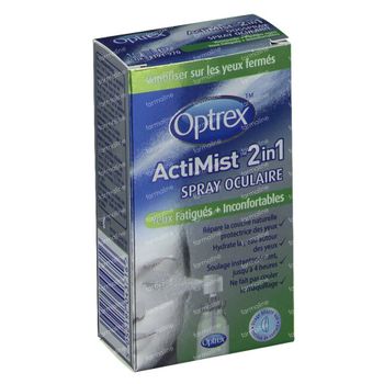 Optrex ActiMist 2-en-1 Spray Oculaire Fatigués et Inconfortables 10 ml