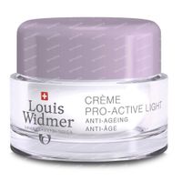 Louis Widmer Pro-Active Cream Light Sans Parfum 50 ml