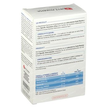 Forté Pharma Specific Rétention d'Eau Duopack 56 comprimés