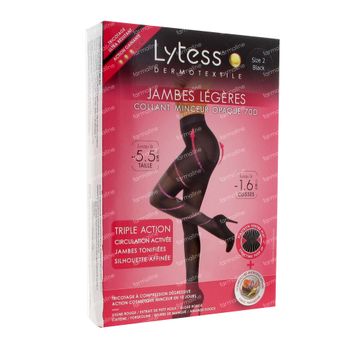 Lytess Collant Minceur Jambes Légères T2 Noir 1 st