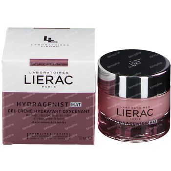 Lierac Hydragenist Mat Gel-Crème Hydratant Oxygénant 50 ml