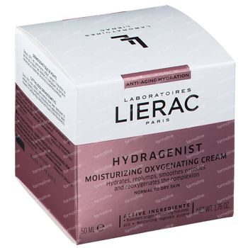 Lierac Hydragenist Crème Hydratante Oxygénante Repulpante 50 ml