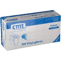 Gant CMT Vinyl BlancTransparant Sans Poudre mm 100 st
