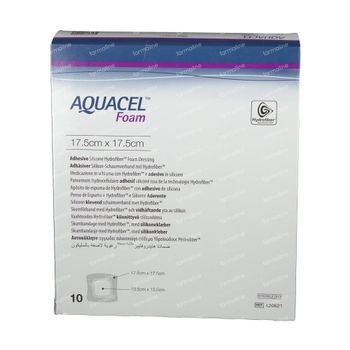Aquacel Foam Adh 17,5x17,5cm 420621 10 st