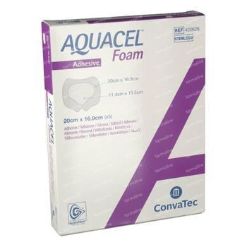 Aquacel Foam Petit Sacrum 20x16.9cm² 5 st