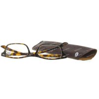 Pharma Glasses Leesbril Bruin +4 1 st