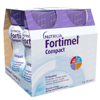 Fortimel Compact Neutre 4x125 ml