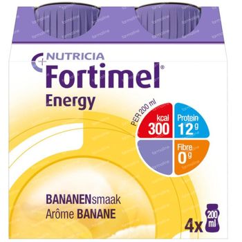 Fortimel Energy Banane 4x200 ml