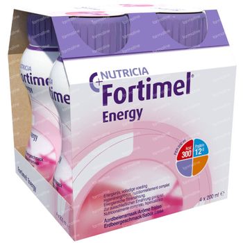 Fortimel Energy Fraise 4x200 ml
