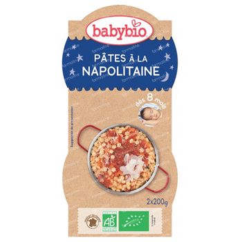 Babybio Slaap Lekker Napolitaanse Pasta 8 Maanden 2x200 g