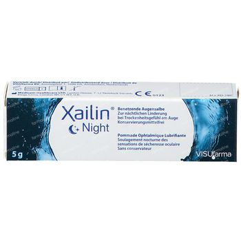 Xailin Night Pommade Ophtalmique Librifiante 5 g