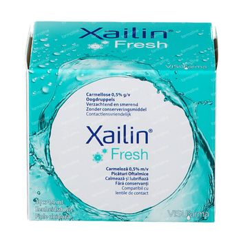 Xailin Fresh Gouttes Oculaires 0.5% 30x0,4 ml