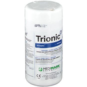 Medtradex Trionic Wipes 125* 3 pièces