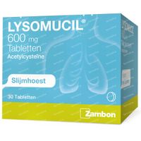 Lysomucil 600mg 30 tabletten