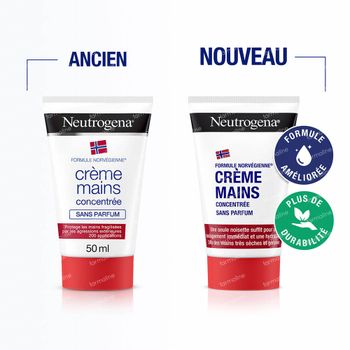 Neutrogena Nouvelle Formule Crème Mains Calmant Sans Parfum 50 ml