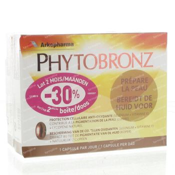 Arkopharma Phytobronz Duo 2ieme Boîte À -30% 60 capsules